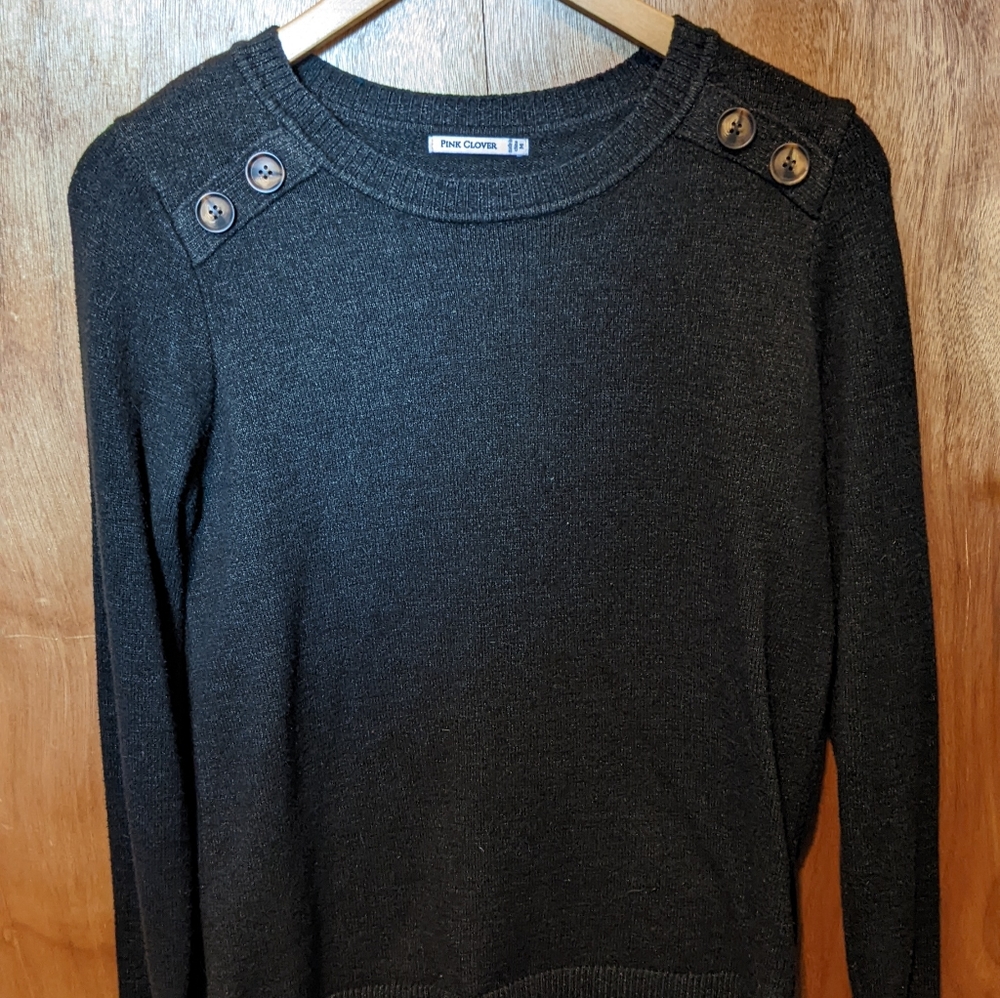 Pink Clover Sweater